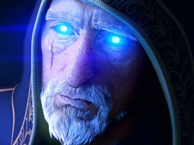 Fantasy Animation: Wizard 3d animation 3d animation studio characters dnd fantasy mage sorcerer wizard