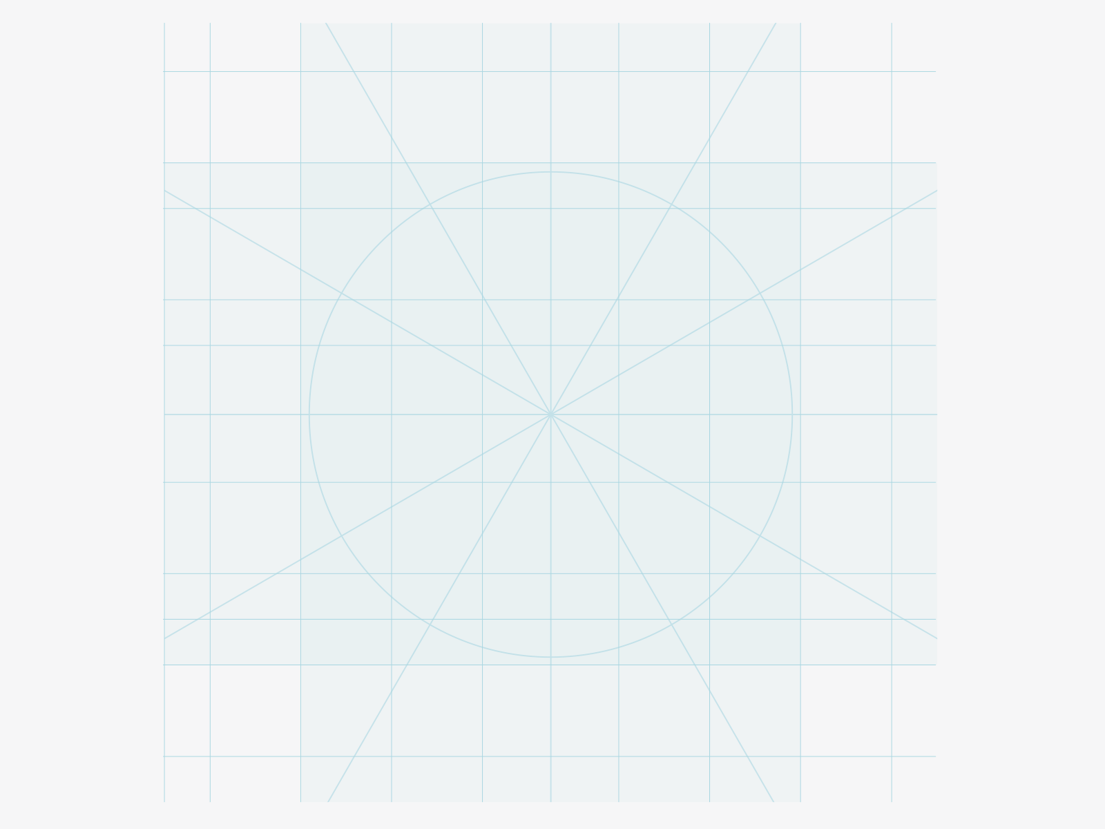 Lettuce branding geometric golden ratio icon proportion