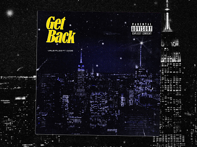 Cover for Virus Files & Dzoe - Get Back 🔙🔙🔙🔙 album cover cd cd artwork cd cover cd design cd packaging concept cover cover art cover artwork cover design covers design dribbble drill halftone new york print texture textures