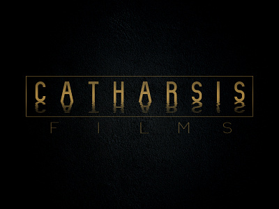 Catharsis Films Logo branding film film company indie film company logo logo design branding logodesign production company