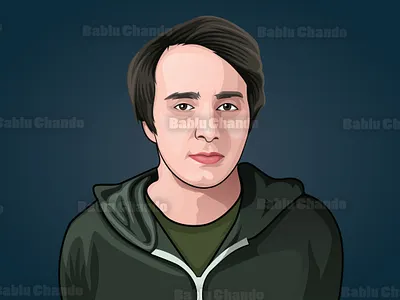 Cartoon_portrait / Vector_portrait for a team avatar caricature cartoon cartoon portrait character digital painting illustration portrait vector vector portrait vexel