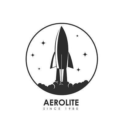 Rocketship LOgo design flat graphic design icon illustration illustrator logo minimal typography