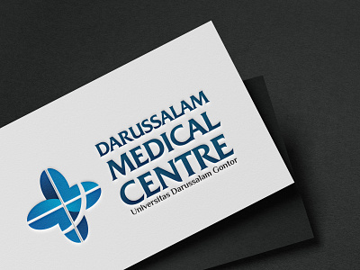 Logo Darussalam Medical Centre branding desain feeds instagram post logo medical vector