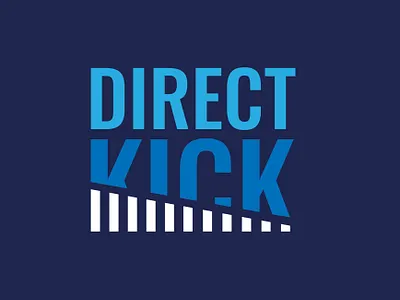 Direct Kick badge design branding design illustration illustrator logo design outdoor design vector