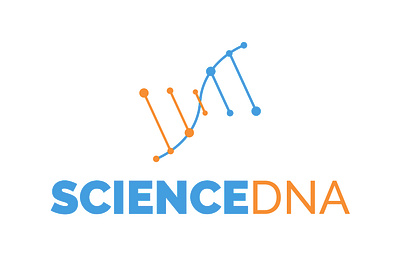 science dna logo branding design illustration logo science