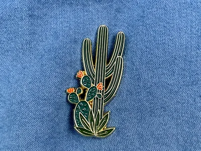 👁 ❤️🌵 cactus cactus flower cactus illustration cactuses desert enamelpin flower cactus pin succulent