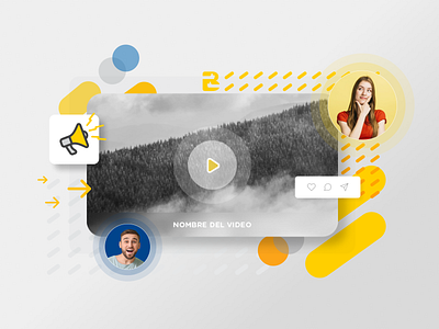 Highlighted Video Concept concept design ui ui design web design