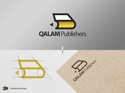 Qalam Publishers | Logo Design branding design icon logo logodesign logotype typography vector