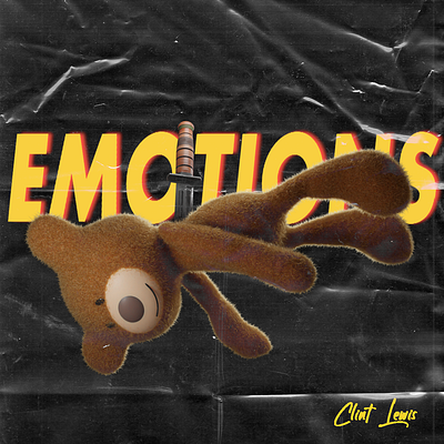 Emotions (Teddy) 3d 3d art album artwork albumart albumartwork art blender blender 3d blender3d design illustration illustrator photoshop