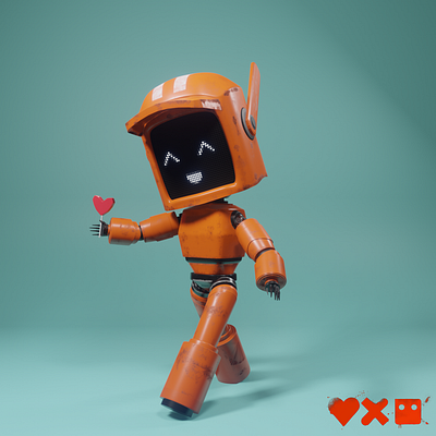 K-VRC from Love, Death and Robots 3d 3d art blender blender 3d blender3d character characterdesign design illustration lovedeathandrobots netflix netflix and chill photoshop