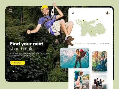 Traveling Landing Page-UX/UI Design adobe xd bookingapp branding branding concept branding design clean concept creative design 2020 dubai designer hira illustration minimal mobile mobile app mobile ui productdesign tour travel uiux