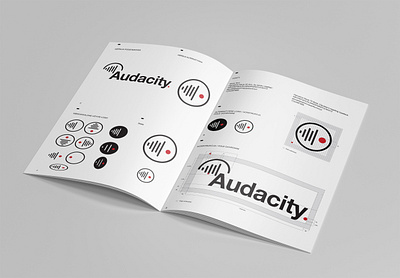 Audacity redesign (concept) branding college concept design logo redesign