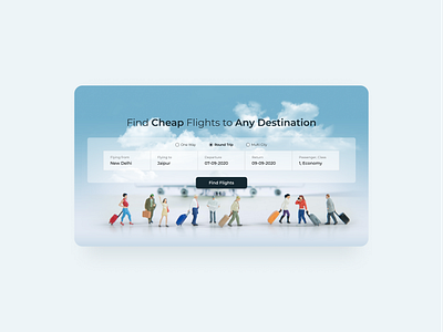 Daily UI 068 Flight Search airplane daily ui daily ui 068 dailyui figma design flight booking flight booking app flight search flight search website travel landing page travel website ui design ui ux ui ux design uiux website ui website ui design