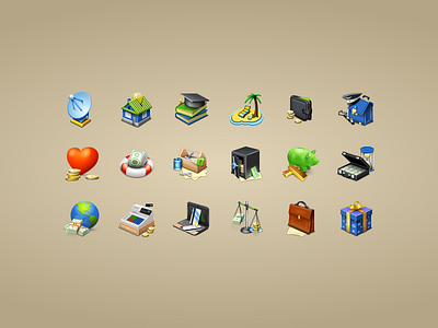 Icons icons vector