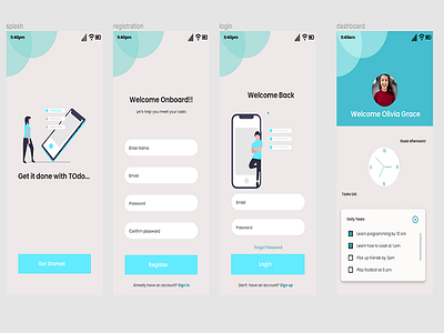 todo android app design todo todo app ui