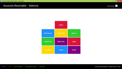Acounts Receivable System app minimal