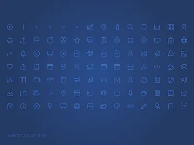 Full icon library icon icons iconset