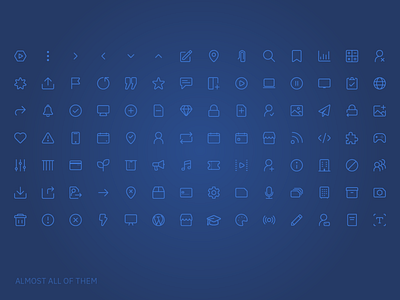 Full icon library icon icons iconset