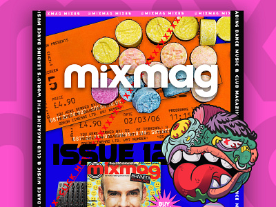 90's Web Challenge - Mixmag 90s challenge design mixmag ui use interface web web design website