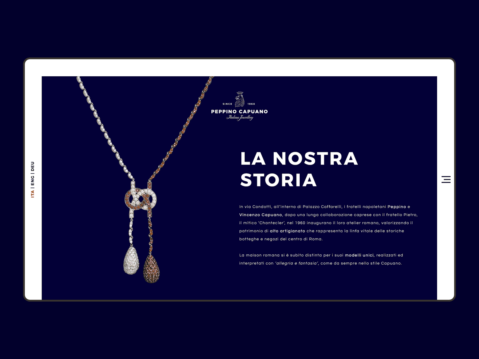 Our Story | Peppino Capuano adobe after effect adobe aftereffects animated mockup animation graphic design interaction design responsive design thanatos digital agency ui ui ux design uiux user inteface user interface design web design web mockup website design website mockup websites