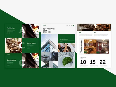 Gulab - Architectural Construction Bureau architechture architectural architectural burea branding building company construction construction business construction company construction website design graphic design logo mobile ui ui ux web web design webdesign webdesignagency website