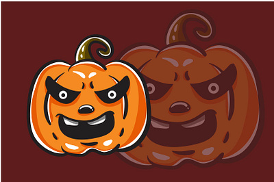 Pumpkin Monster Character 3 04 art artwork cartoon character characterdesign cute design designs fortune funny ghost halloween illustration kawaii magic monster mystic occult pumpkin vector