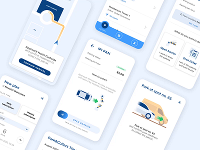 Navipay App Overview animation app delivery design last mile logo mobile navi navigation naviparking navipay parcel parking parking app qr smart city smart mobility ui ux