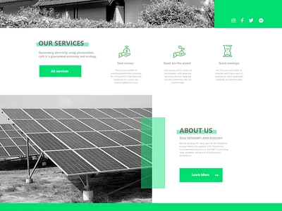 Photovoltaics UX/UI design branding design ui ui design ux ux challenge ux desgin ux design website website design