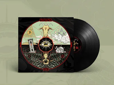 The Goat album comic cover tarot