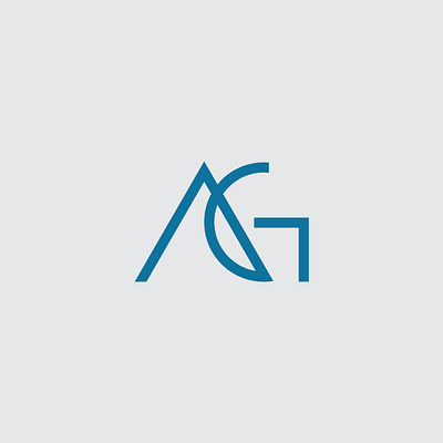 AG Monogram a ag bold brand branding design flat g illustration illustrator indonesia logo minimalist monogram monogram design monogram logo simple vector