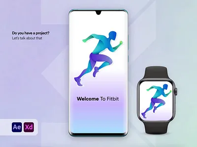 Fit-bit helps you reach your goals android app design app design app ui branding clean creative design finess fitbit ios app design modern tracker app watch tracker