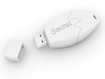 pendrive 3d model 3d 3d model clean design design keyshot minimal pendrive product product design render rhino3d tools whitespace