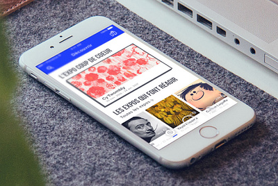 Stiqr － An app to experience museums differently app app design application augmented reality design discover flat mobile mobile app museum sticker ui