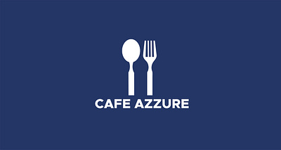 Cafe Azzure Logo cocept. branding creative illustration illustrations inspiration logo logos photoshop ui ux vector