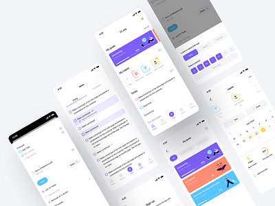 Task planner app app app design design ios app mobile app mobile design task app task list task planner tasks ui ux