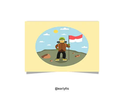 merdeka Indonesiaku ilustasi