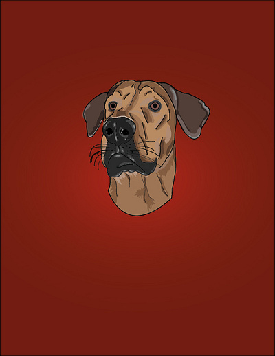 dog illustration art design dog drawing graphic design illustration illustrator vector