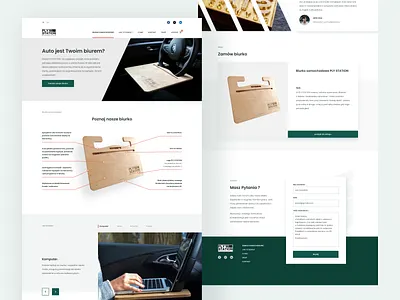 PlyStation Desks accessories car design figma ui ui design webdesign website woodworking