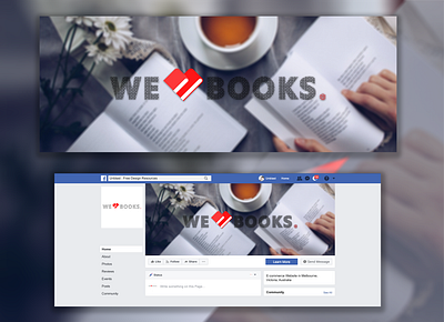 Facebook Page design branding cover design facebook graphic design illustration illustrator logo page page facebook photo edit photoshop vector