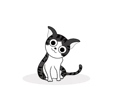 Happy Cat adobe illustrator animal art art artists black cat black friday cat cat care cat illustration halloween cat happy cat illustration