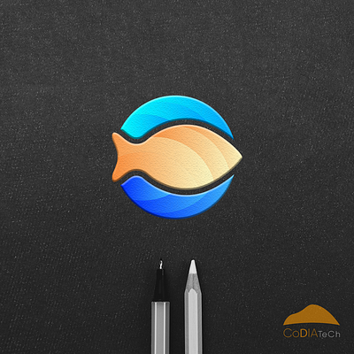 fish logo art branding design drawing fish fish logo graphic design illustration illustrator logo logo design vector