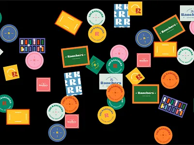 Ranchers Coffee Brewing bold brand branding coffee coffee shop design logo modern modern branding ui ux vintage