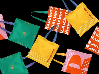 Ranchers Coffee Brewing bold branding clean coffee shop coffee shop branding design modern modern branding ui vintage