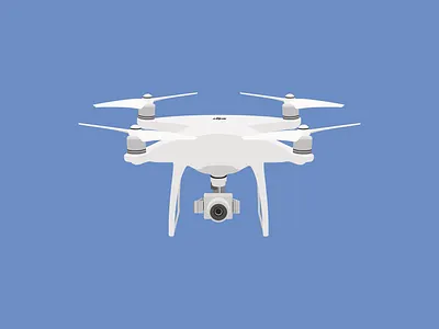 DJI phantom4 affinitydesigner design drones illustration