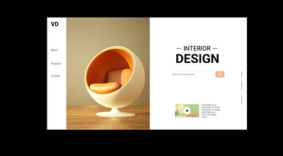 Landing Page animation art design illustration minimal typography ui ux vector web