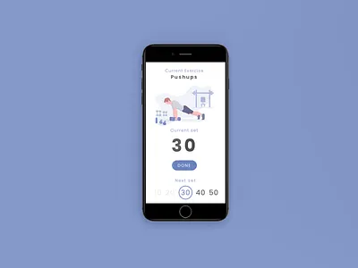 #DailyUI Day 41 - Workout Tracker 041 41 dailyui dailyuichallenge design mobile ui tracker ui workout workout app workout tracker workouts