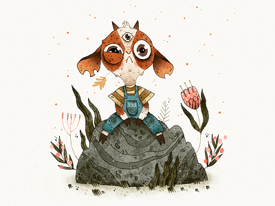 #Drawthisinyourstyle | Manu Montoya art character character design children illustration drawing drawthisinyourstyle dtiys goat handmade illustration manu montoya