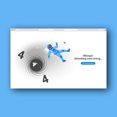 Daily UI 008 - "404 Page" 008 404 page daily ui daily ui challenge dailyui dailyuichallenge design error page illustraion ui uidesign