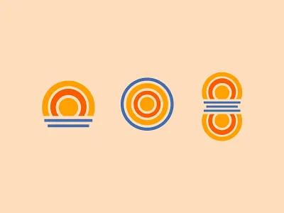 West McDonald Lake Icons branding graphic icons lake minimal minnesota simplistic