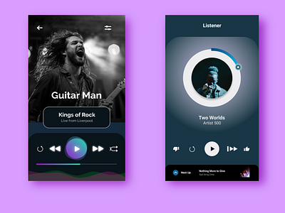 Music Player | #DailyUI app branding dailyuichallenge design ui ux